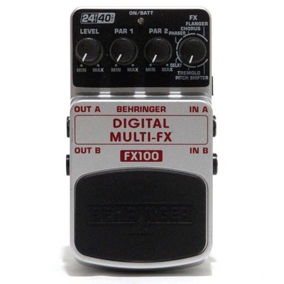 Behringer FX100 DIGITAL MULTI-FX Made in China Effektpedal für Gitarre