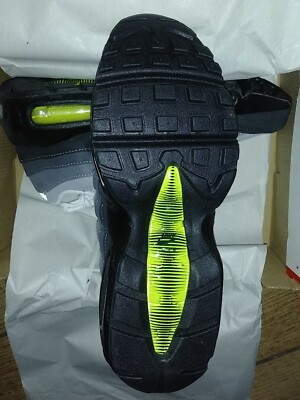 Nike Air Max 95 OG 2020 (GS) Black/Neon Yellow-LT Graphite CZ0910