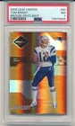 2005 Leaf Limited Tom Brady Bronze Spotlight 023/100 PSA 7