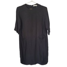 & Other Stories | Pocket Front Half Sleeve Casual Dress Black Size 4