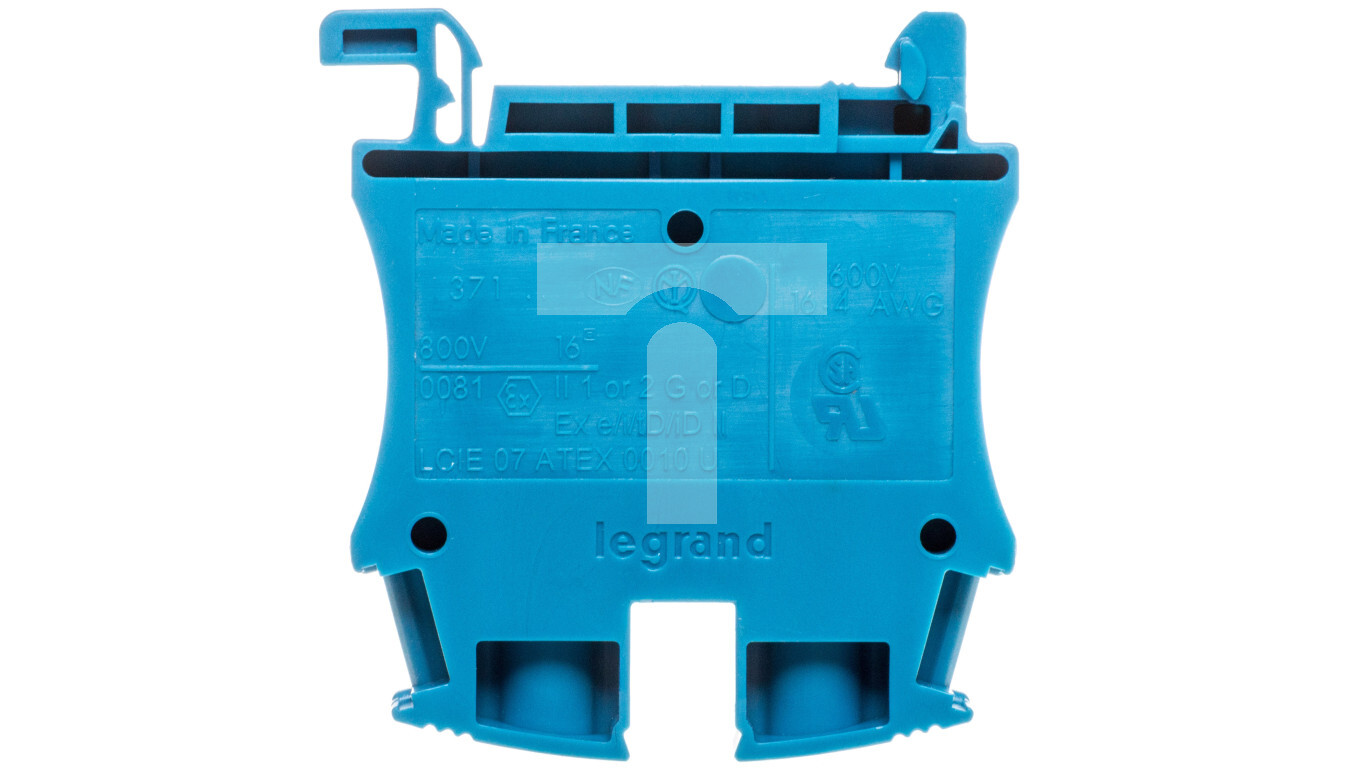 2-wire terminal block 16mm2 blue 037104 /T2UK