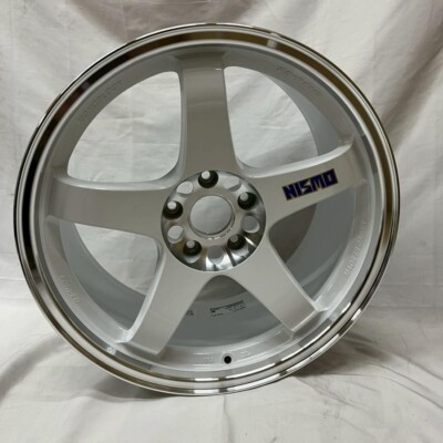 NISMO 40TH Anniversary LMGT4 18x9 22 Machined Lip 4030S-RS585-WM