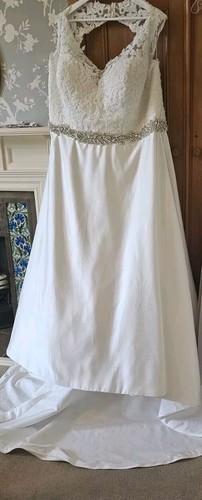 phoenix corseted wedding dress size 28 - Picture 4 of 4