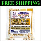 Gourmet Movie Popcorn Packets for 8oz Machines - 24 Case for Family Nights