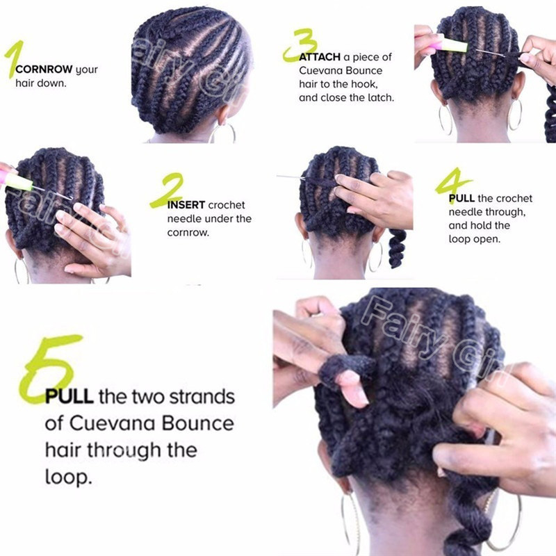 1pack 24'' Crochet Hair Braiding Synthetic Hair Extensions 100g/pack 60 colors