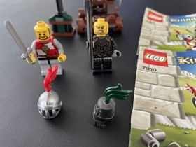 Lot of 2 LEGO Castle Knight's Showdown (7950) w Instructions/Minifigs Excellent!