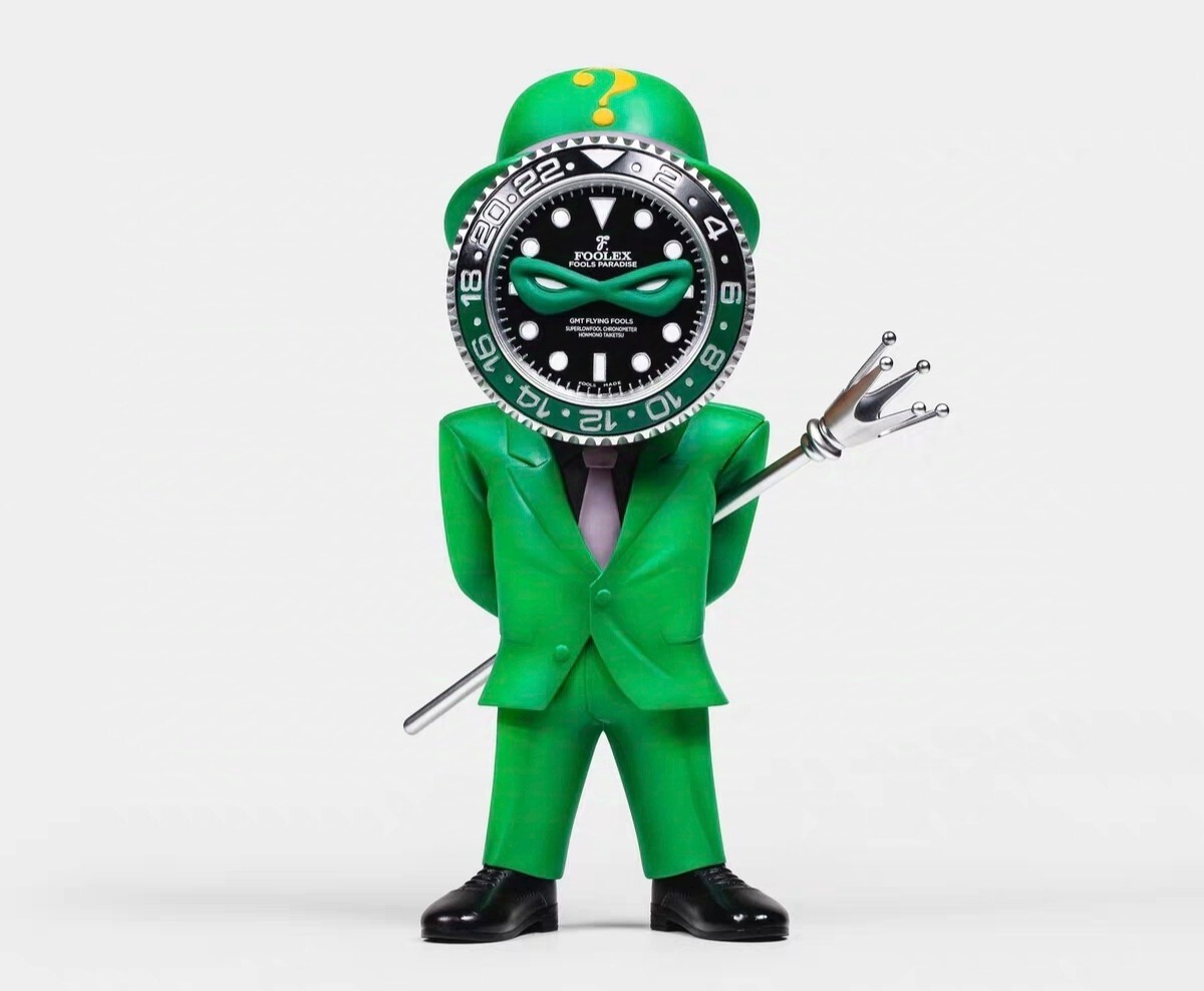 Toyswall X Fools Paradise HONMONO TAIKETSU RIDDLE Green