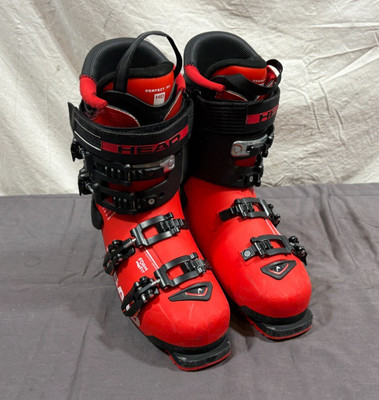 HEAD Advant Edge 105 Form Fit Alpine Ski Boots HD Liners MDP 25 US Men's 7 GREAT