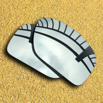US Polarized Lenses Replacement for-Oakley Triggerman OO9266 - Silver Mirror
