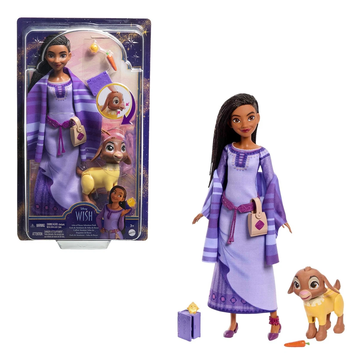 Jeu Poupée Disney Wish Asha Jouet pour Petite Fille