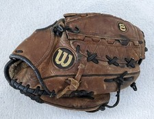Wilson A1740 P5 Leather Glove 12" Baseball Sports Pro 1000 RHT Mitt
