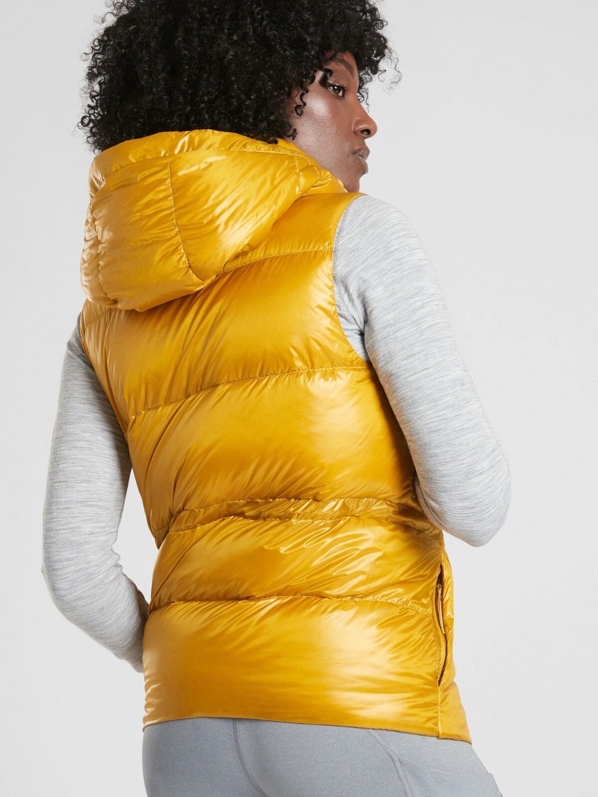 NWT Athleta Lofty Down Vest, Dogwood Mauve SIZE XS 486244 T0217 eBay