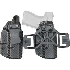 Taurus 856 605 Defender 2-in-1 Holster Both IWB & OWB Clip & Outside Strap, Ambi