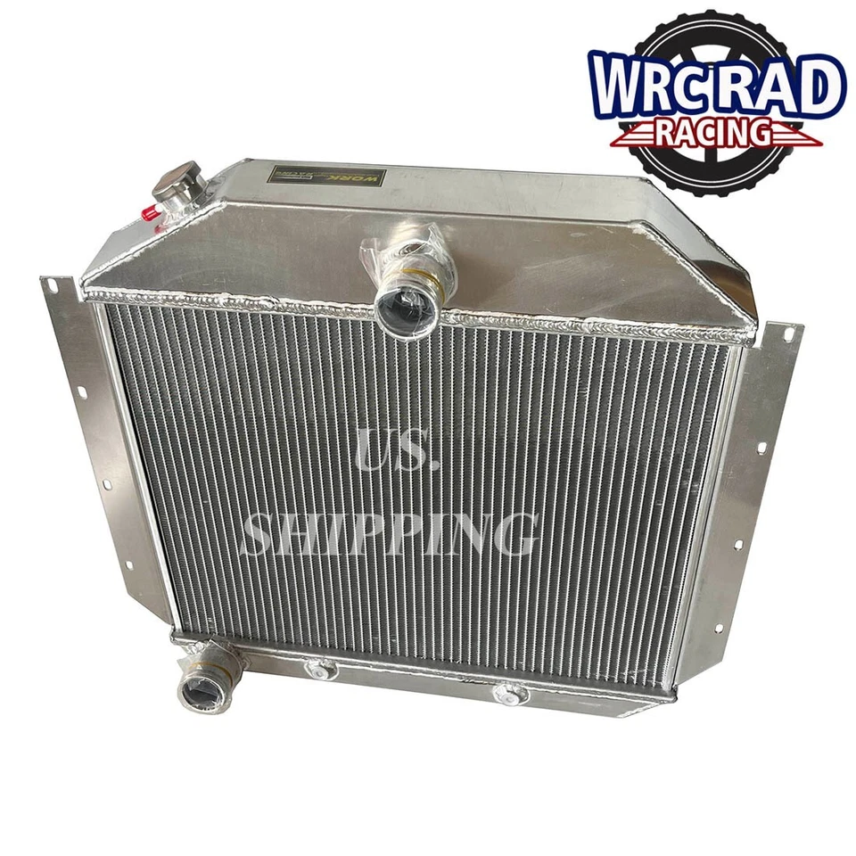Radiador de aluminio para camiones International Harvester serie L/R/S 1951-1957 AT Foto 4 de 4
