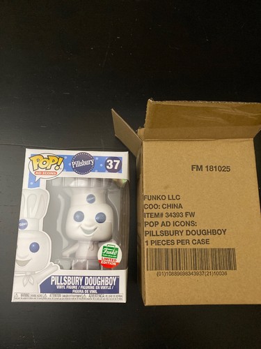 Funko Pop Ad Icons Pillsbury Doughboy #37 Limited Edition IN HAND US SHIPPER