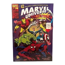 Marvel Universe Vintage Valentines 1994 Sealed Paper Magic