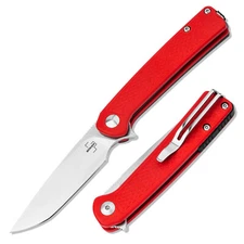 BOKER PLUS® Fire Ant Red Pocket Knife 2.91" Blade 4116 Tweezers EDC - 01BP0008