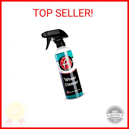 Adam's Polishes Wheel Cleaner 16oz - Tough Wheel Cleaning Spray for Car Wash Det