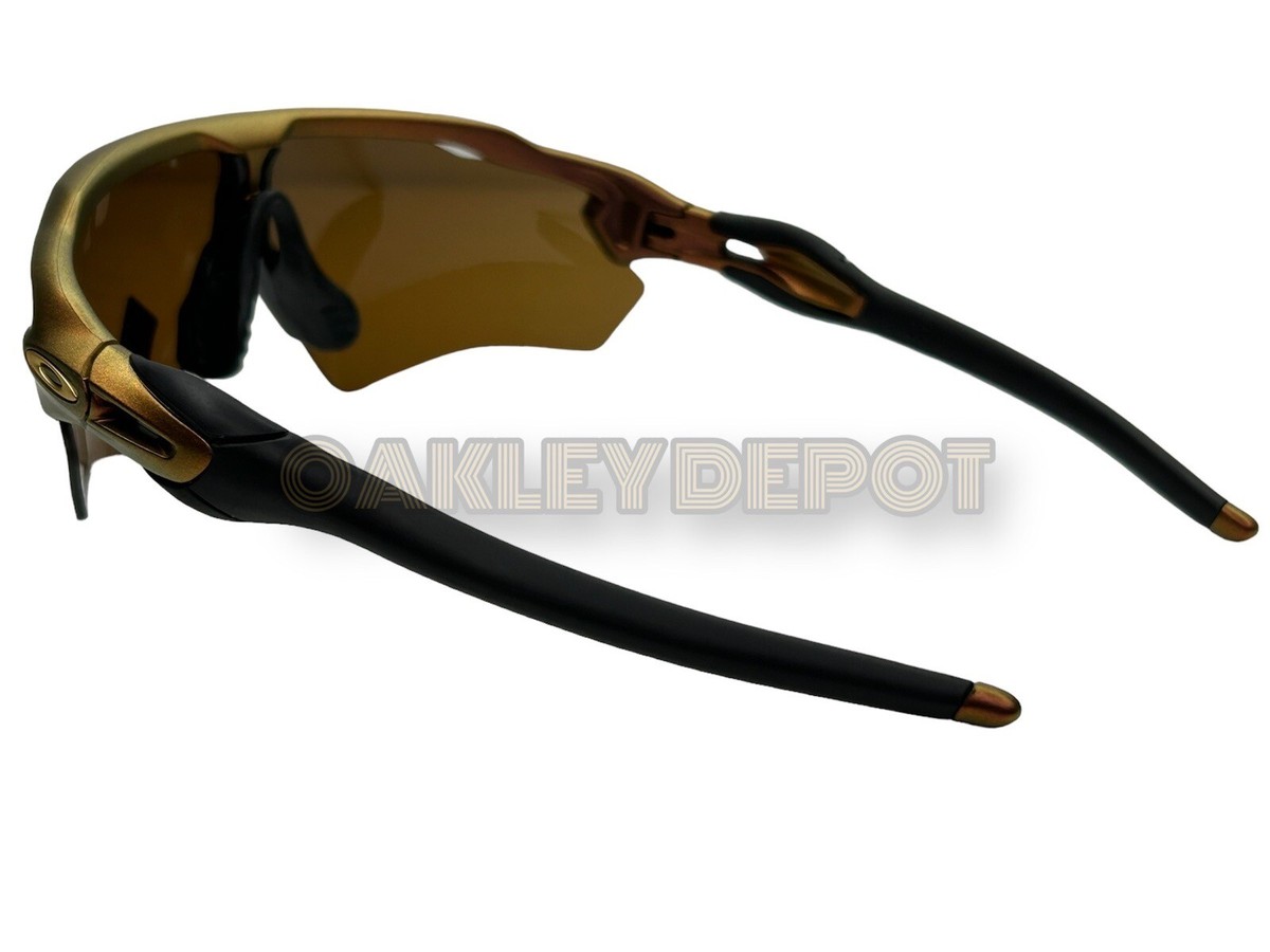 ✓🕶️ OAKLEY RADAR EV XS PATH J9001 GOLD COLORSHIFT/PRIZM BRONZE