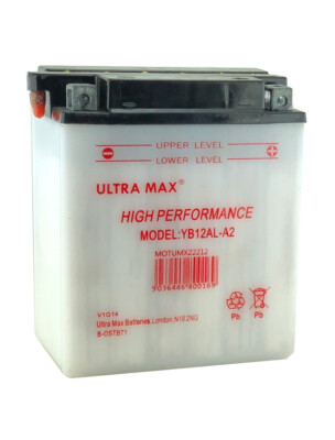 For BMW F 650 GS 2000-2005 Battery Motorcycle Yb12Al-A2 Ultramax UK - Main Image