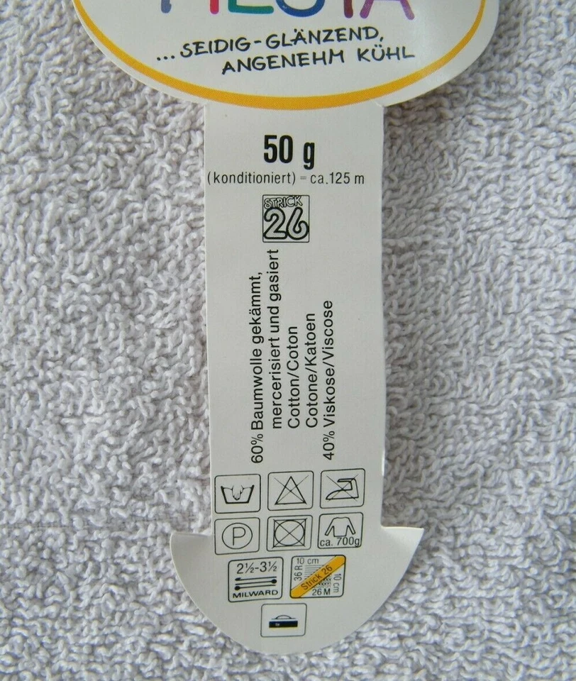 SCHACHENMAYR NOMOTTA FIESTA YARN 0055 LIGHT BLUE 5 SKEIN SMOKERS HOME - Image 3 of 4