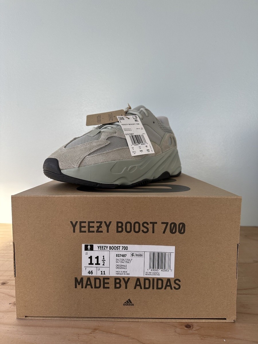 Size 11.5 adidas Yeezy Boost 700 V1 Salt DS 193093405637| eBay