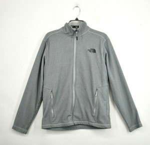 Download The North Face Mens Grey Mock Neck Zip Front Jacket Zip ...