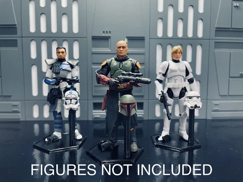 Star Wars Vintage Collection 3.75 Inch Helmet Figure Stand (pack of 6)