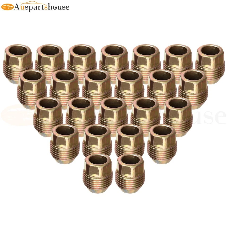 24x Lugs Nuts For 1999-2014 Cadillac Escalade 1990-2000 GMC C2500 M14x1.5 - Image 2 of 4