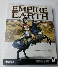 2002 Empire Earth Rick Goodman Paperback Book User Manual PC Games Instructions