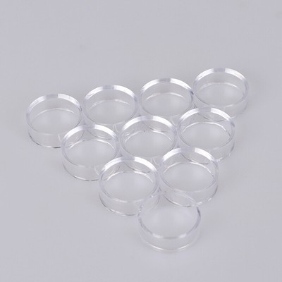 10PCS Acrylic Clear Display Stand Sphere Holder For Crystal Ball Base