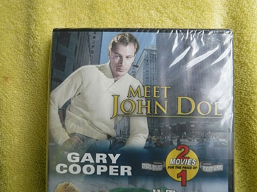 NEU/OOP DVD! SELTENES 2 FILME GARY COOPER SET! TREFFEN SIE JOHN DOE, EIN ABSCHIED VON DEN ARMEN! - Bild 2 von 7
