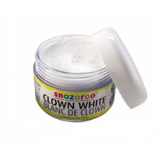 Clown White 50ml Face Paint Make Up Kids Adults Fancy Dress Snazaroo