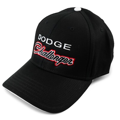 Dodge Challenger Hat Black Cap - SHIPPED IN A BOX - R/T SRT