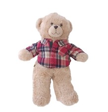 Build a Bear Brown Country Western Bear 2012 Retired Teddy 16  Plush BAB