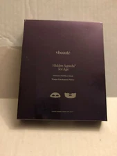 vbeaute Hidden Agenda Ice Age Platinum Foil Sheet Mask Pack of 4, New Sealed Box