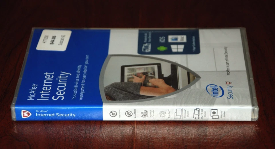 McAfee Internet Security  2016  for Windows, Mac & iOS,  Android Devices SEALED - Image 3 of 4