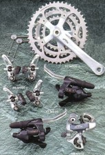 NOS XTR M910 gruppo deragliatore leva cambio group m 900 fc-m900 crank