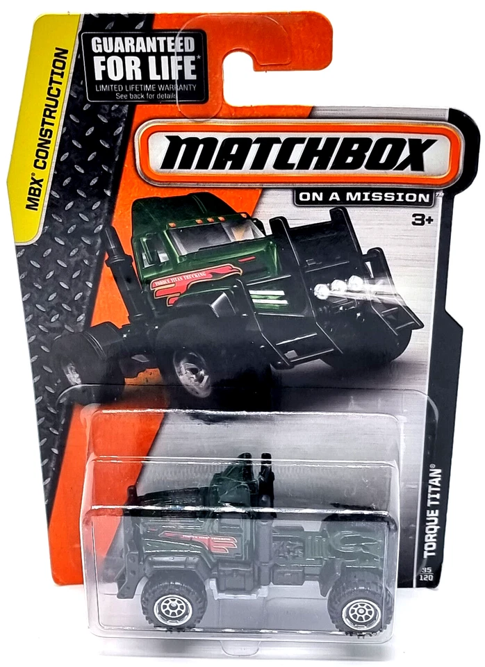 Mattel Matchbox On A Mission Cars / Auto Fahrzeug Truck Torque Titan