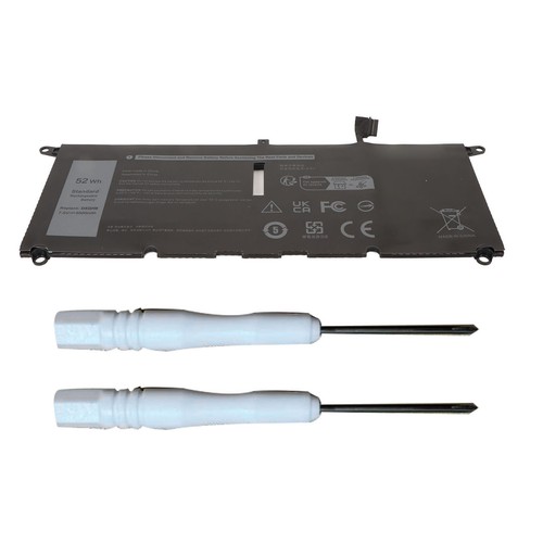 7.6V 52Wh DXGH8 Laptop Battery Replacement For XPS 13 9370 9380 2019 REL - Photo 13/24