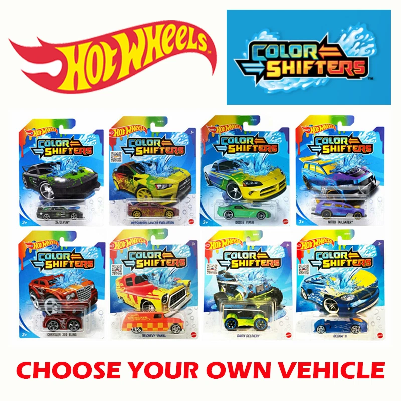 Hot Wheels Color Shift 1:64 Vehicle 2024 Mix 2 Case of 10