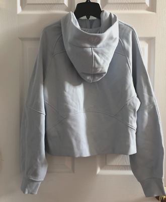 NWT Lululemon Scuba Oversized Full Zip Hoodie M/L Starch Blue