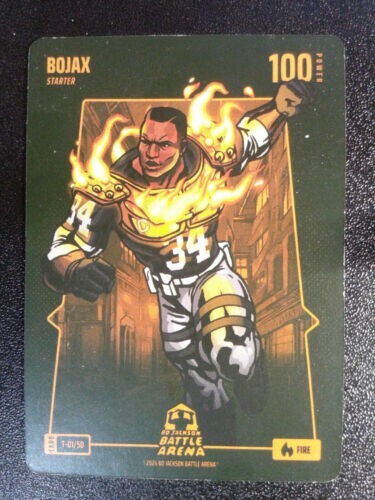 2024 Bo Jackson Battle Arena BOJAX Fire #T01/50