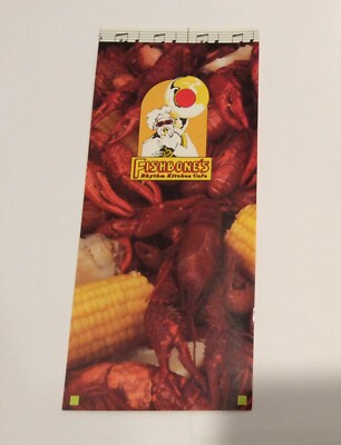 Fishbone s Rhythm Kitchen Cafe Greektown Detroit Guide Brochure 