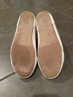 OLD NAVY sneakers shoes hot pink coral laced lightweight canvas cotton NEW sz 8 — photo 4