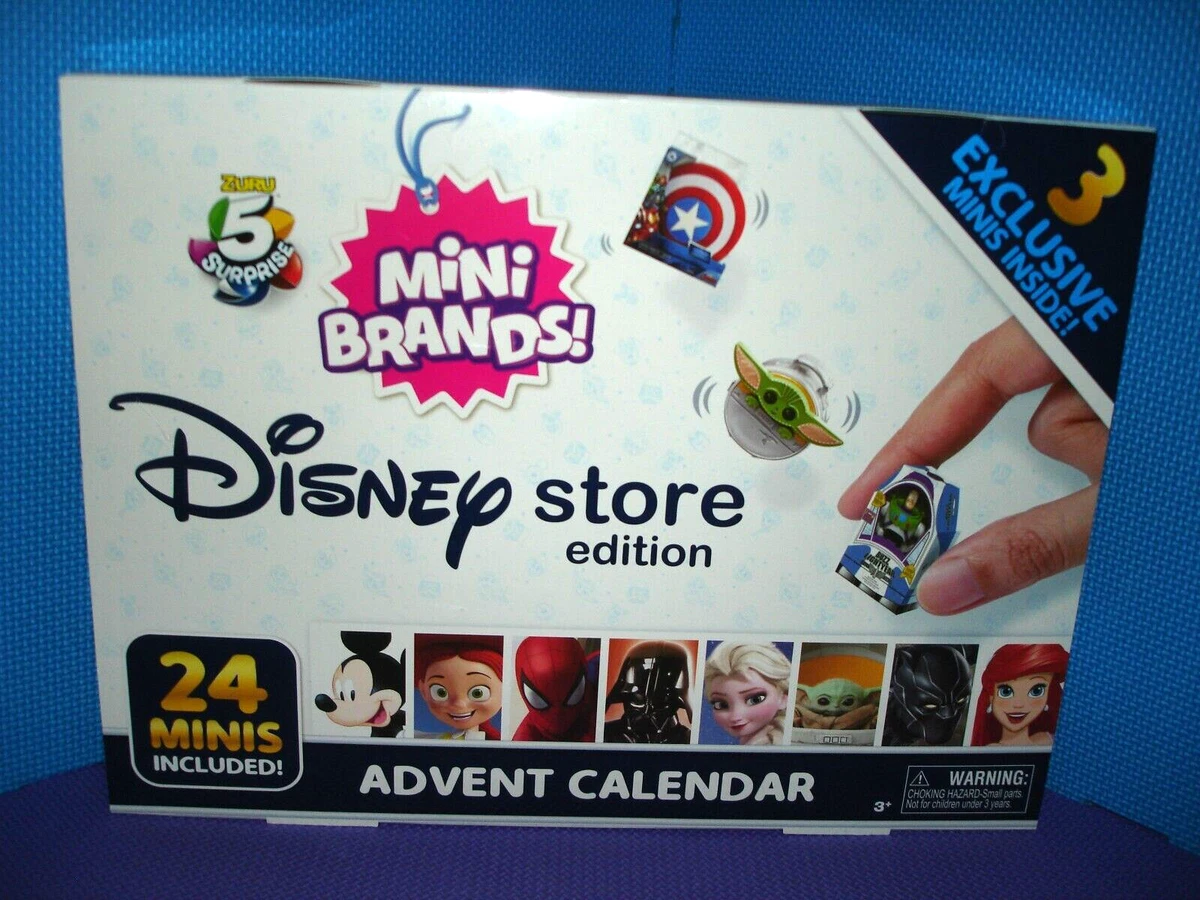 Zuru Mini Brands Disney Store Edition Advent Calendar w/ 3 Excl Minis 2021  NEW | eBay