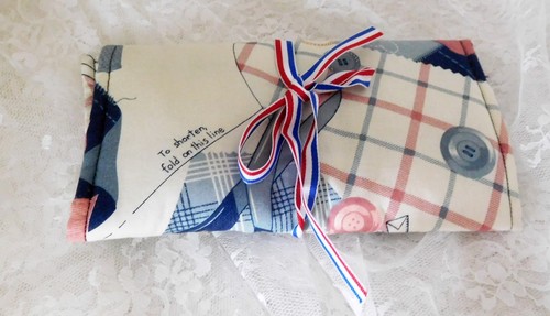 Crafter's Tool Caddy  Soft Fabric   Lots of Pockets   Handmade   Take and Go  - Picture 10 of 12