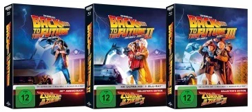 Zurück in die Zukunft 1+2+3 Steelbook Set 4K Ultra HD + Blu-ray # UHD+BD-NEU - Immagine 2 di 4