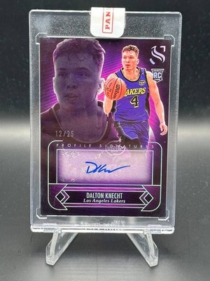 2024 Panini Silhouette DALTON KNECHT Cracked Ice Auto Profile Signatures /25