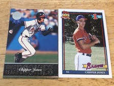 Chipper Jones Base/Inserts - You Pick - $2.00 or 2 Card Minimum